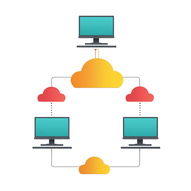 A generic network diagram